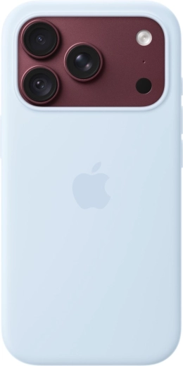 Carcasă din silicon cu MagSafe pentru iPhone 18 Pro – albastru rece