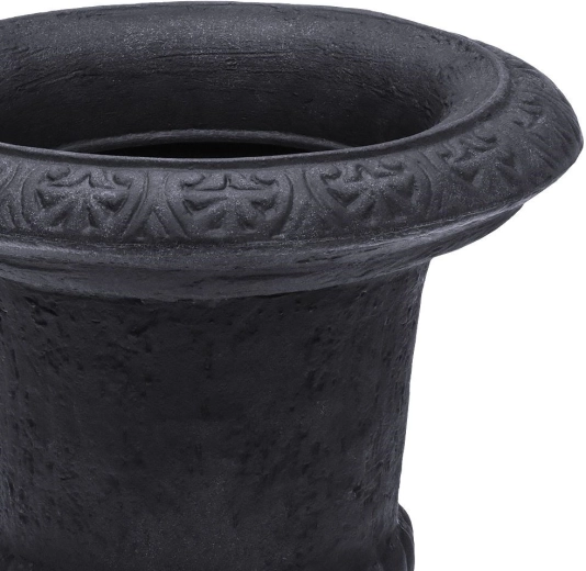 Design clasic de potir cu efect de piatră