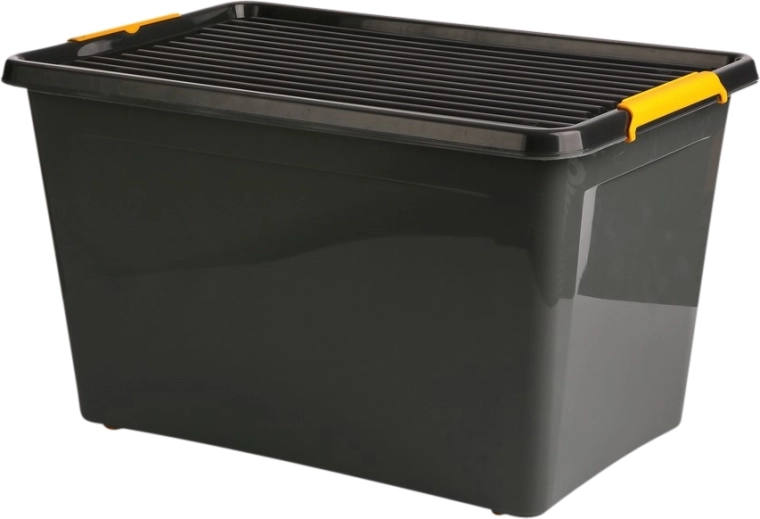 SolidStore cutie de depozitare cu capac pe roți 60 l (58 × 39 × 35 cm)