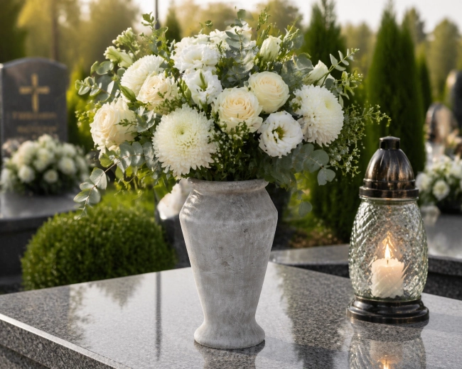 Decorațiune care pune florile în valoare