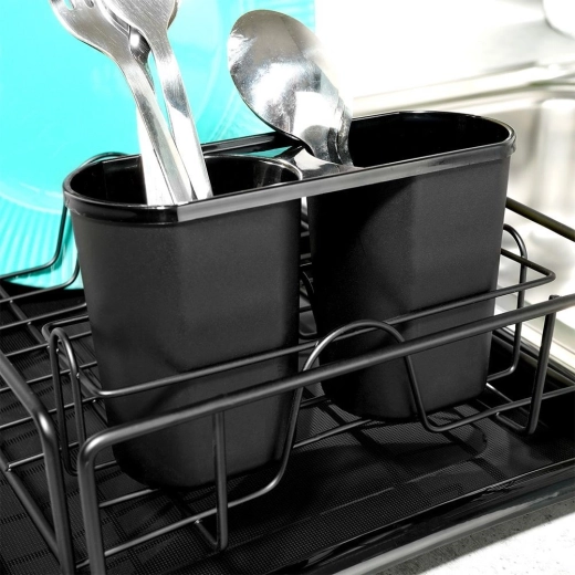 Suport pentru tacâmuri cu două compartimente