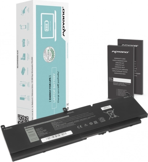 Baterie Movano pentru Dell Precision 15 7550/7560/7760 7400 mAh (84 Wh)