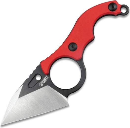Kubey Hippocam Red cuțit de colecție 6 cm