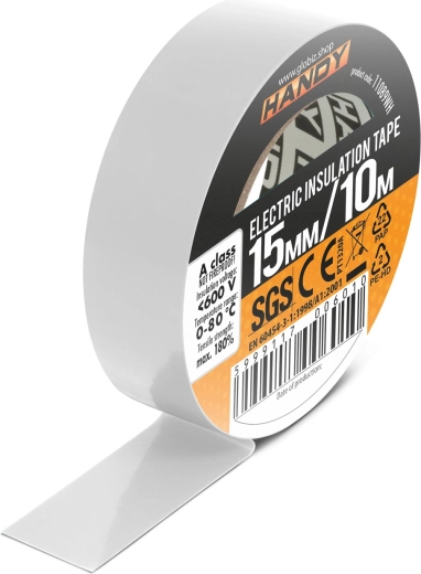 Dimensiune practică de 15 mm × 10 m