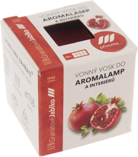 Ceară parfumată pentru lampă aromată, rodie 30 g (8 buc.)