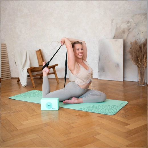 Saltea antiderapantă pentru mișcare sigură și confortabilă