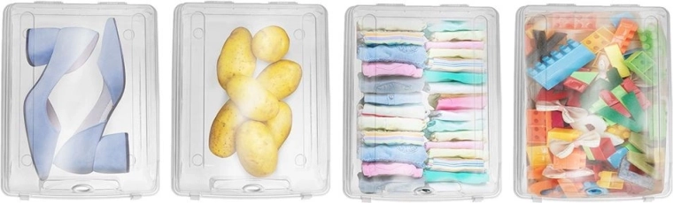 Sistem de depozitare transparent și clar