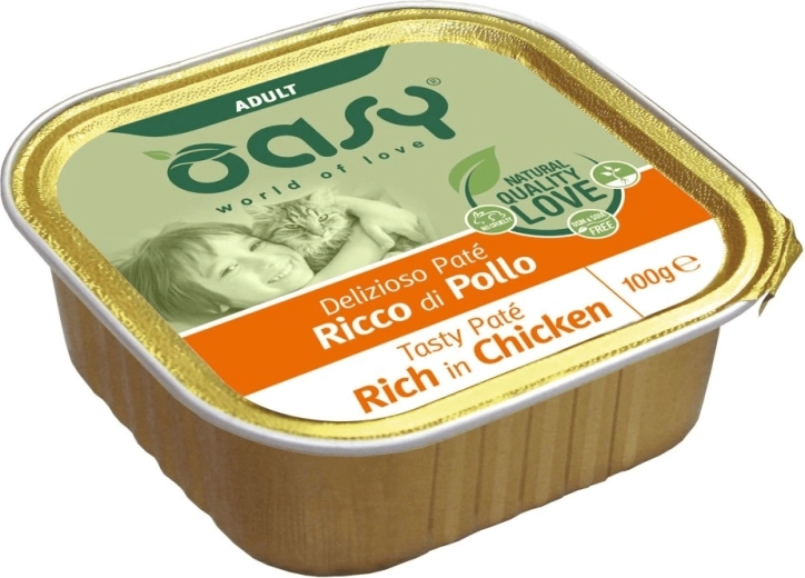 Oasy Tasty Pate Adult pastă cu pui 100 g