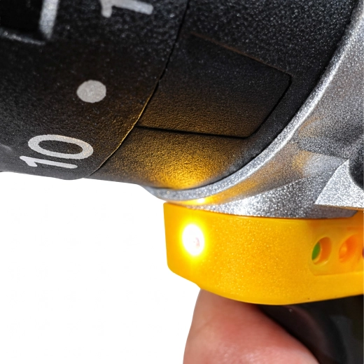 Lumină LED integrată pentru vizibilitate clară