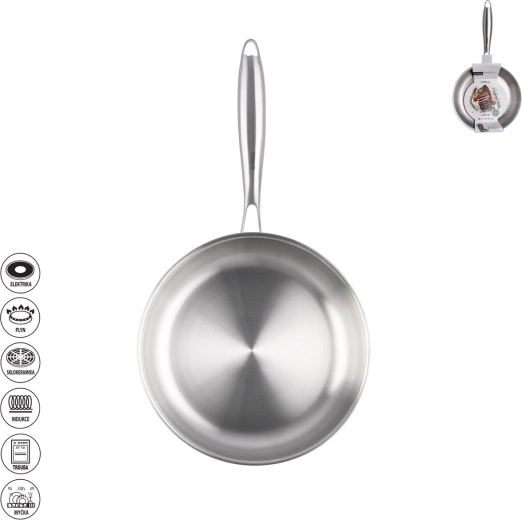 Tigaie din inox Steela 20 cm