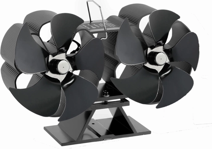 Ventilator termolectric pentru sobă EPSILON cu 2 elice