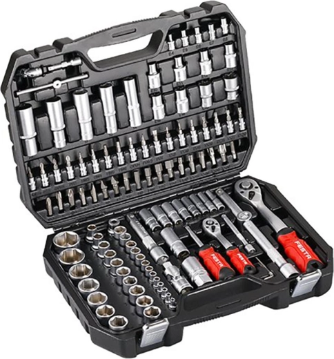 Set chei tubulare 1/4" și 1/2" 108 piese FESTA