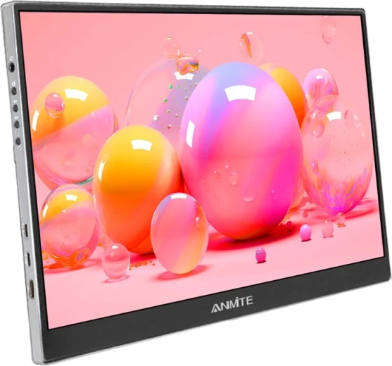 Monitor portabil tactil Anmite 15,6" Full HD IPS cu HDR