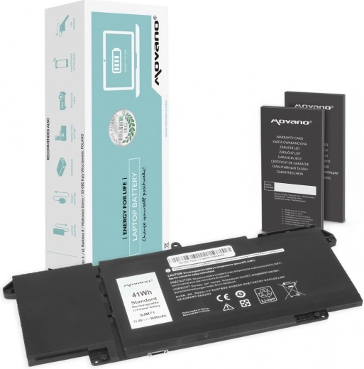 Baterie Movano pentru Dell Latitude 5320/7320/7420/7520 41 Wh 3600 mAh