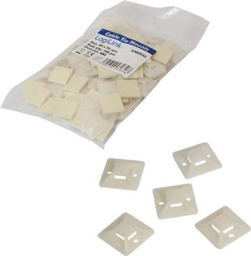 Suporturi autoadezive pentru bride de cablu