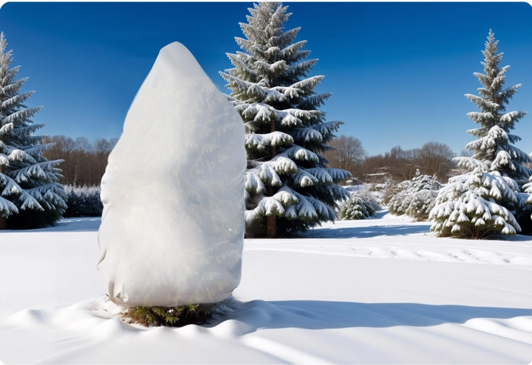 Protecție puternică împotriva înghețului și vântului