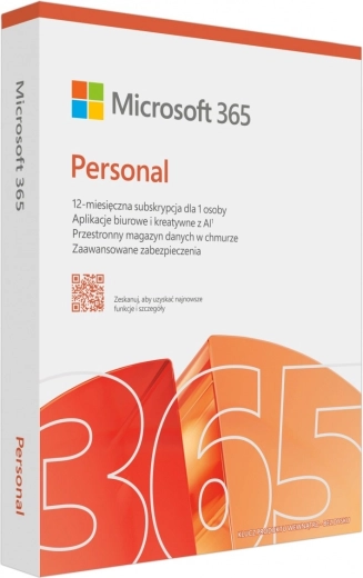 Microsoft 365 Personal – abonament anual pentru 1 utilizator (PC, Mac, iOS, Android)