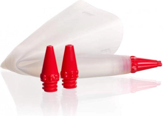 Decorator din silicon 30,5 cm roșu