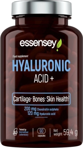 Essensey acid hialuronic + condroitină, L‑prolină și vitamina C – 90 capsule