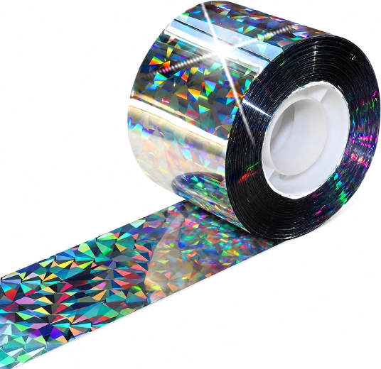 Bandă holografică pentru alungarea păsărilor 50 m - 1 bucată