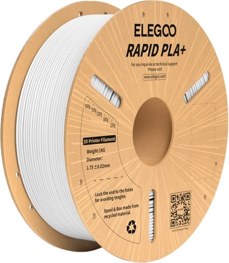 Filament ELEGOO Rapid PLA+ alb