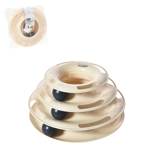 Turn interactiv cu bile pentru pisici