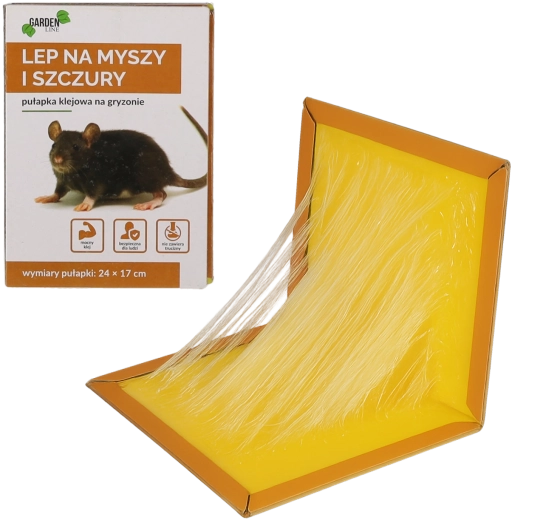 Capcană adezivă pentru șoareci și șobolani 24 × 17 cm