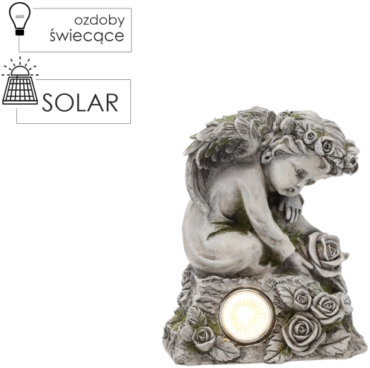 Figurină îngeraș decorativă cu iluminare LED GardenLine