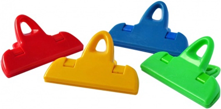 Toro cleme din plastic pentru pungi 4 buc. (mari)