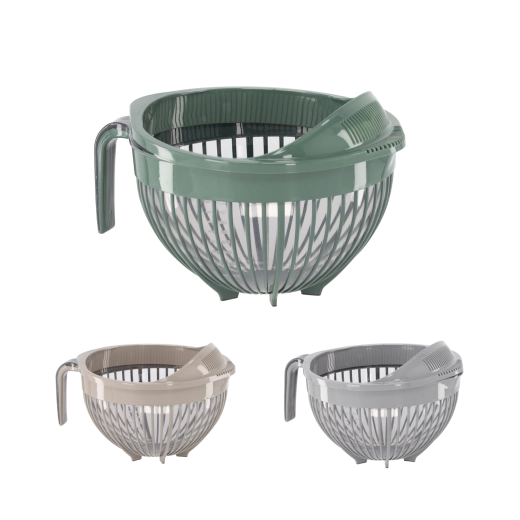 Bol de bucătărie cu strecurătoare integrată 3 l Linea