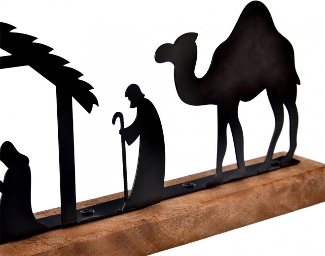 Bază stabilă din lemn de mango