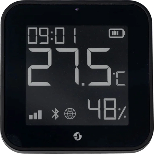 Shelly BLU H&T Display ZB – senzor de temperatură, umiditate și iluminare cu afișaj e‑paper