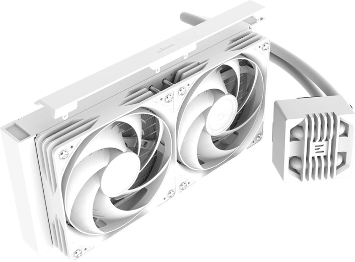 Design AIO alb pentru un build curat