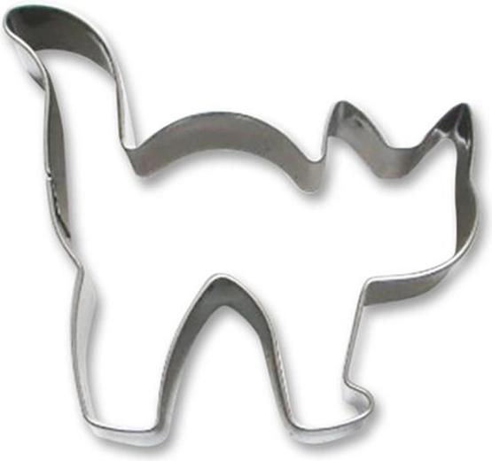 Formă de tăiat biscuiți – pisoiaș, inox 5–6 cm