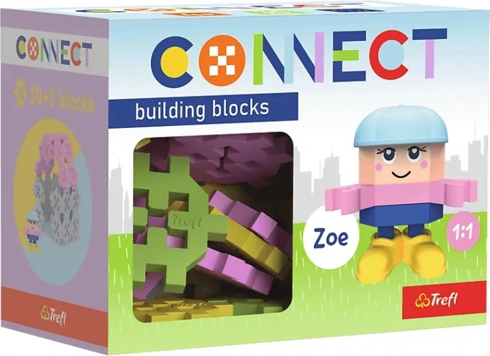 Set de construcție Connect Pocket Girl: Zoe