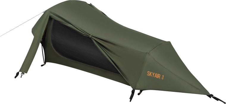 Cort ușor cu un singur strat NILS CAMP Skyair 1 verde