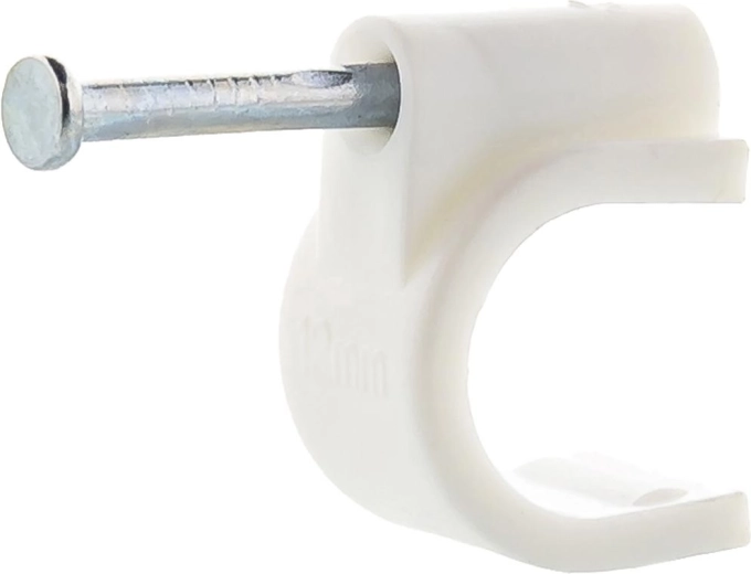 Cleme pentru cabluri cu cui RETLUX 8 mm - 30 buc.