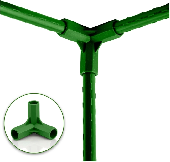 Asamblare rapidă datorită conectorului în trei căi