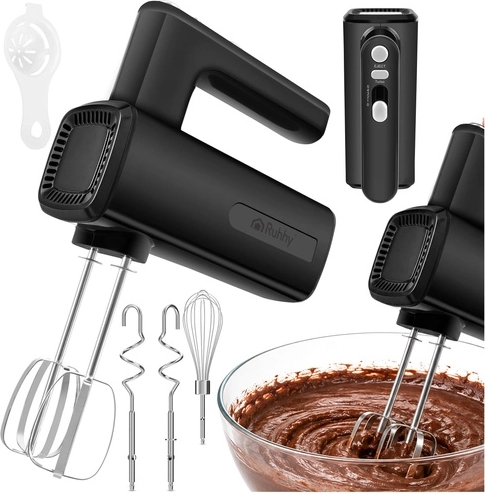 Mixer de mână Ruhhy 800 W cu funcție Turbo și 5 viteze