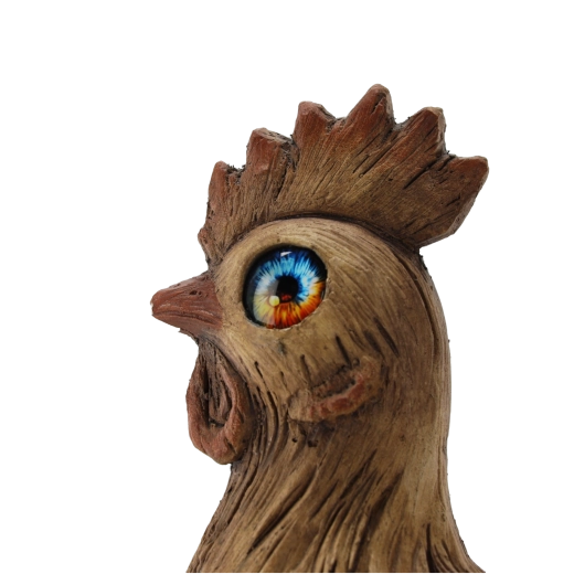 Ochi LED cald-albe cu alimentare solară