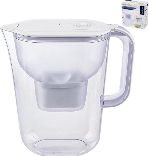 Cană filtrantă UH Carbo 3 l albă, cu filtru
