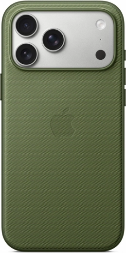 Husă textilă TechWoven cu MagSafe pentru iPhone 17 Pro Max – verde