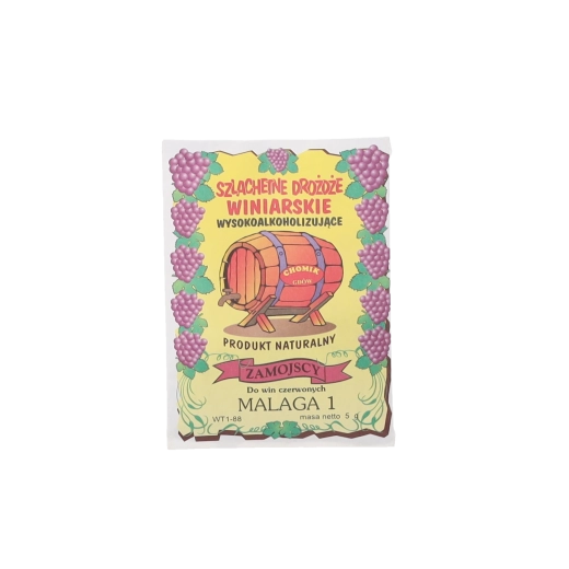 Drojdie de vin Malaga 1 pentru vinuri de desert și fructate 5 g