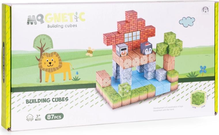 Cuburi magnetice care își păstrează forma