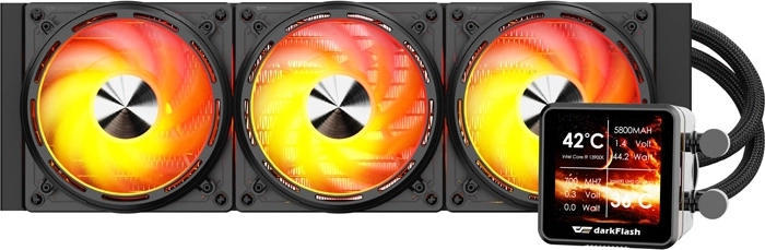 Bază din cupru și radiator eficient