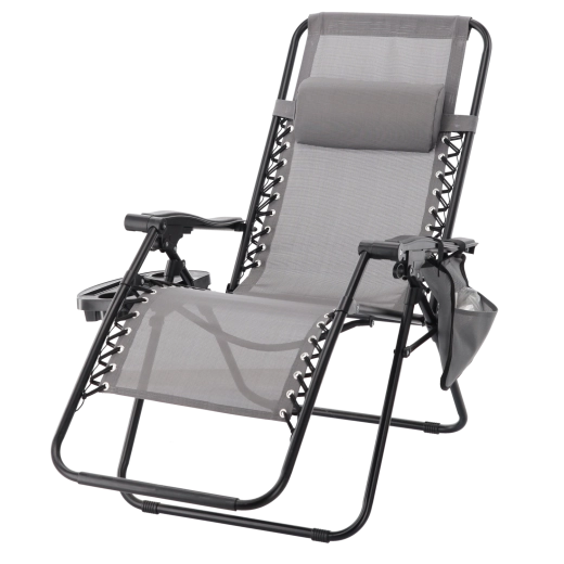 Textilene respirabil și cadru de oțel robust