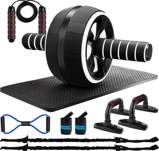 Renew force set roată de antrenament pentru abdomen cu accesorii - 1 bucată