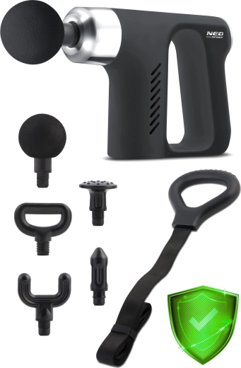 5 capete și curea de masaj pentru întregul corp