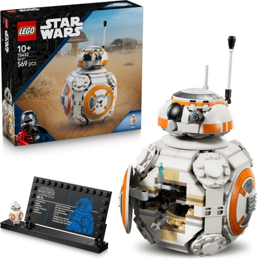 LEGO Star Wars BB‑8 – droid construit pentru expunere
