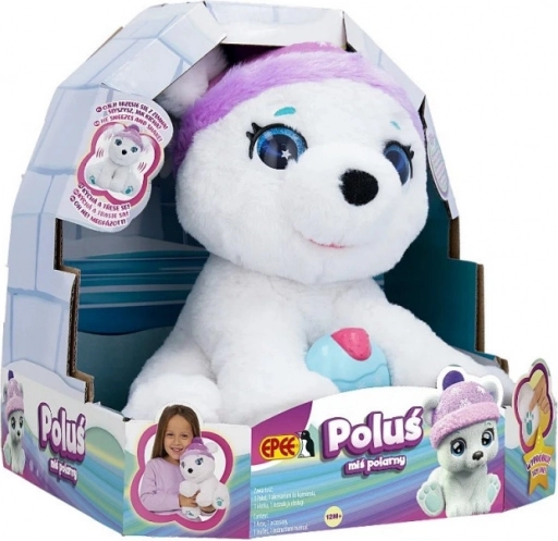 Mascota interactivă urs polar Poluș